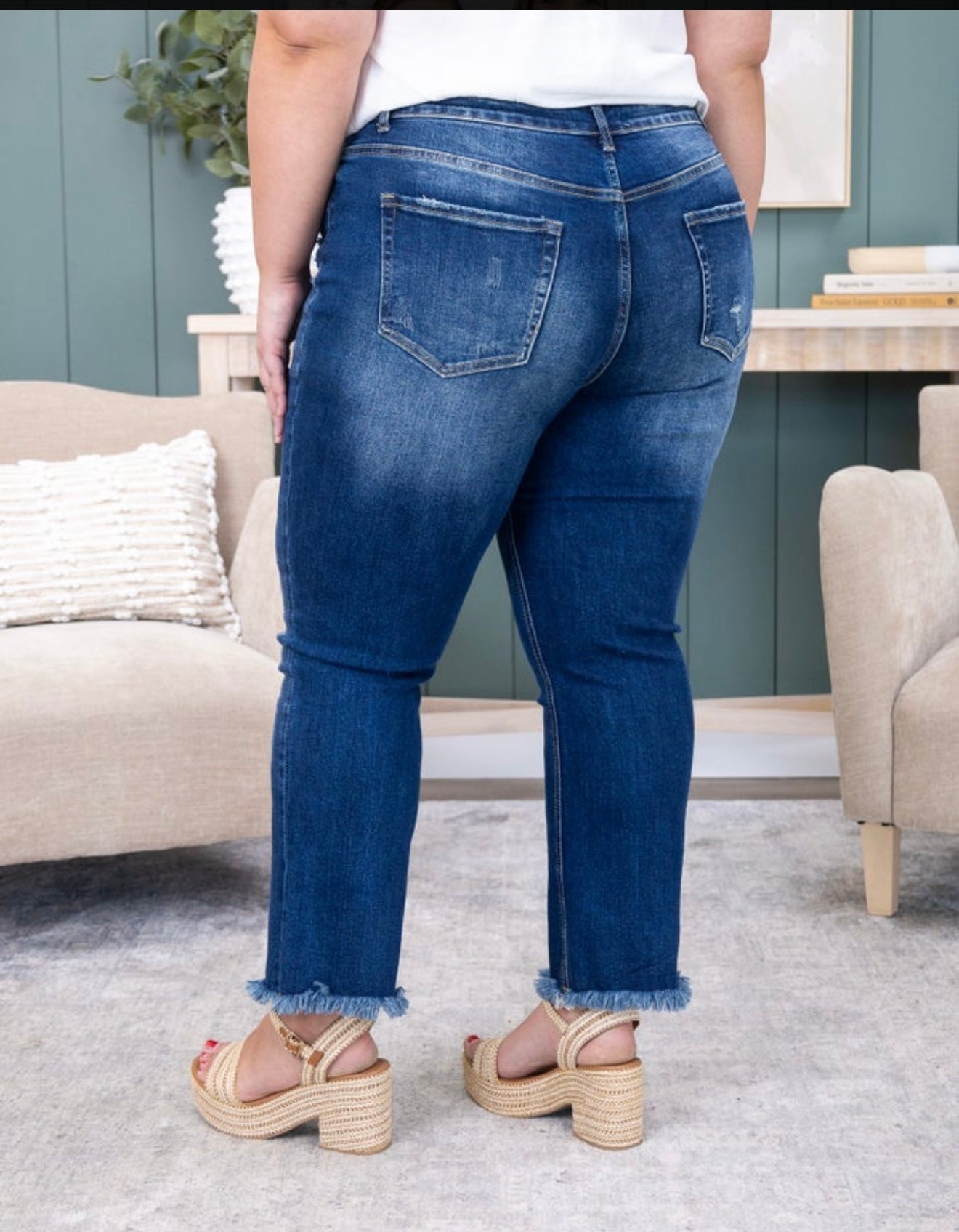 Zenana Dark Wash Denim