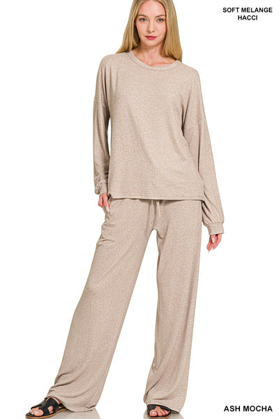 SUPER SOFT LOUNGE SET LONG SLEEVE