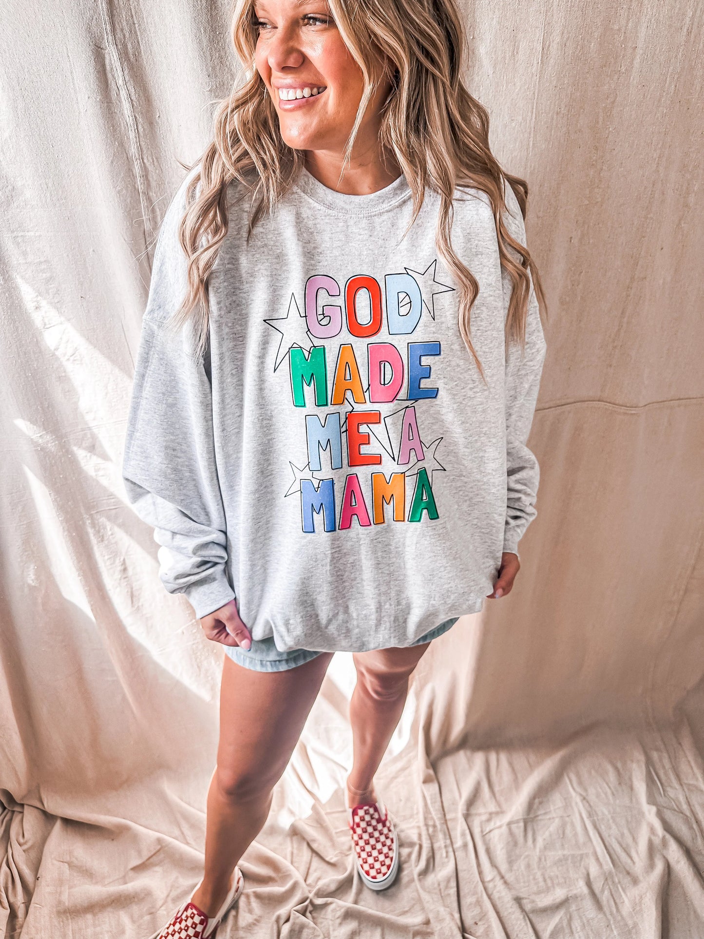 Made Me a Mama Sweatshirt PREORDER