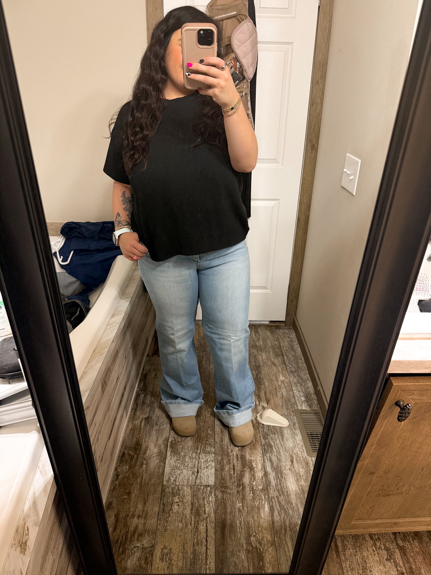 Risen Light Wash denim