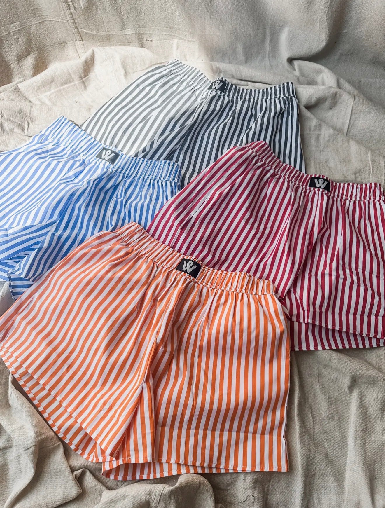 Striped Boxer Shorts