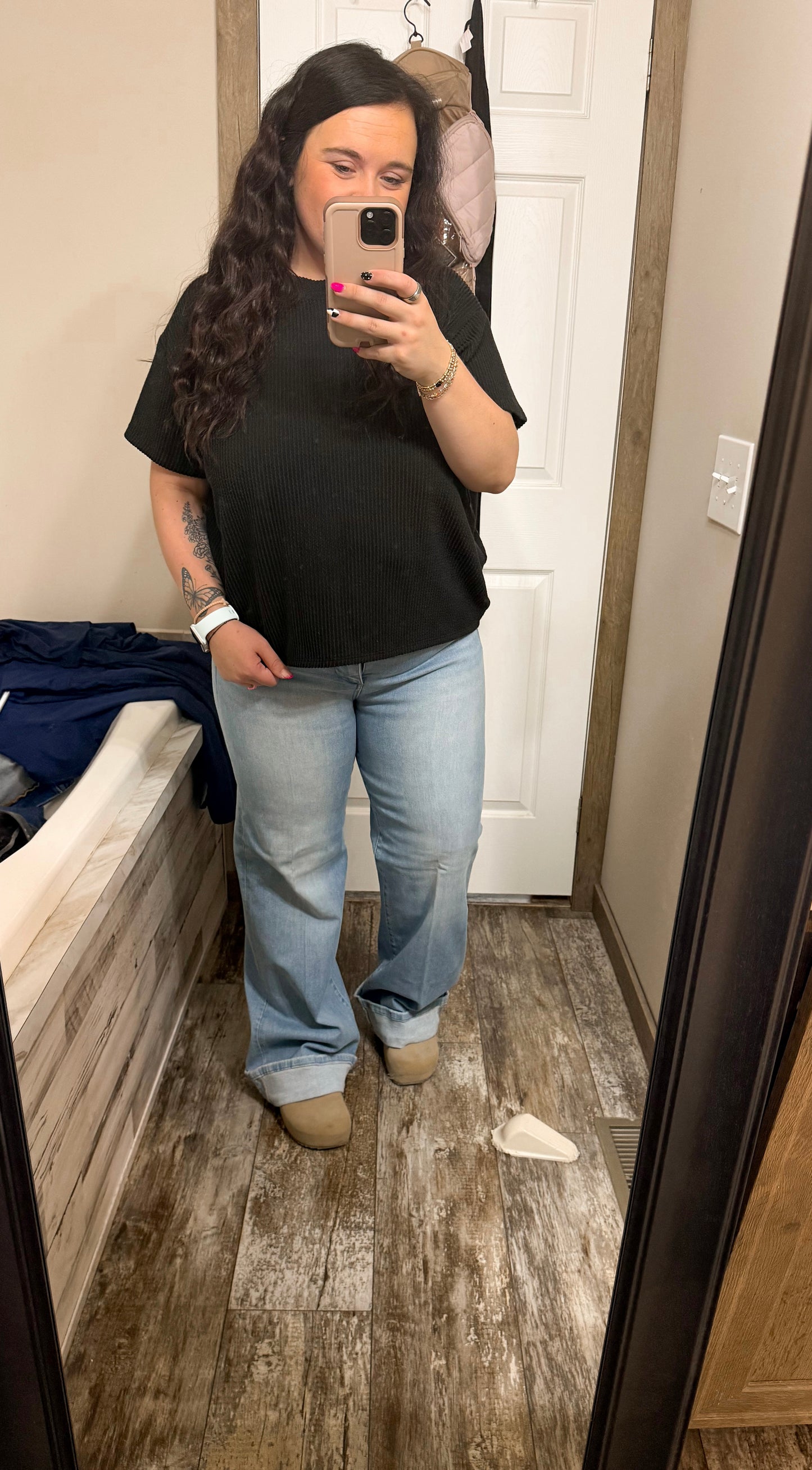 Risen Light Wash denim