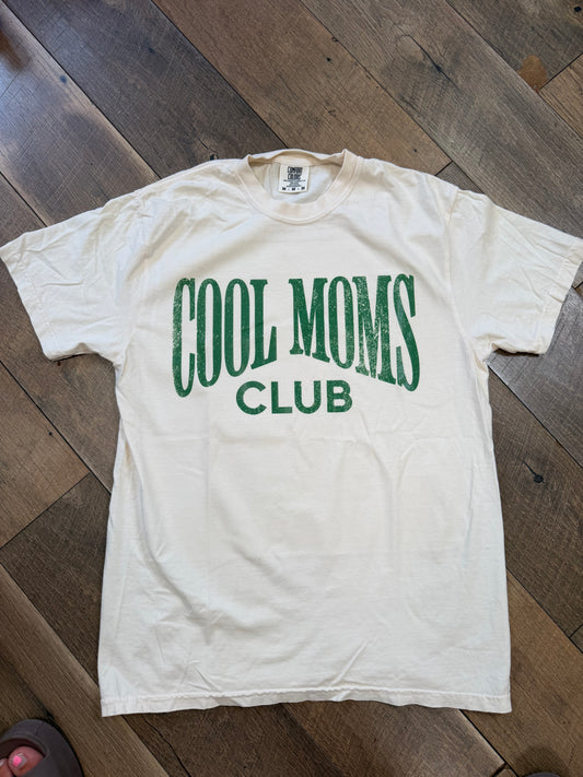 Cool Moms Club-Ivory CC tee