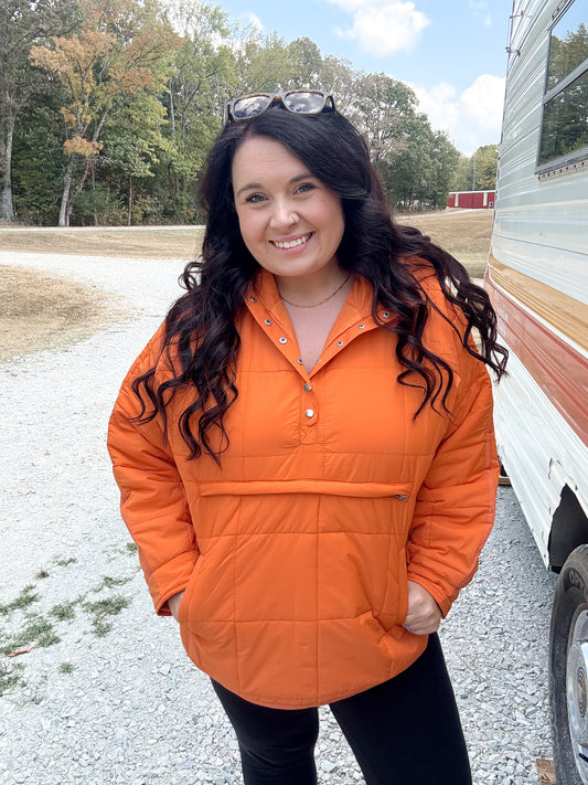 Puffer Jacket Pullover