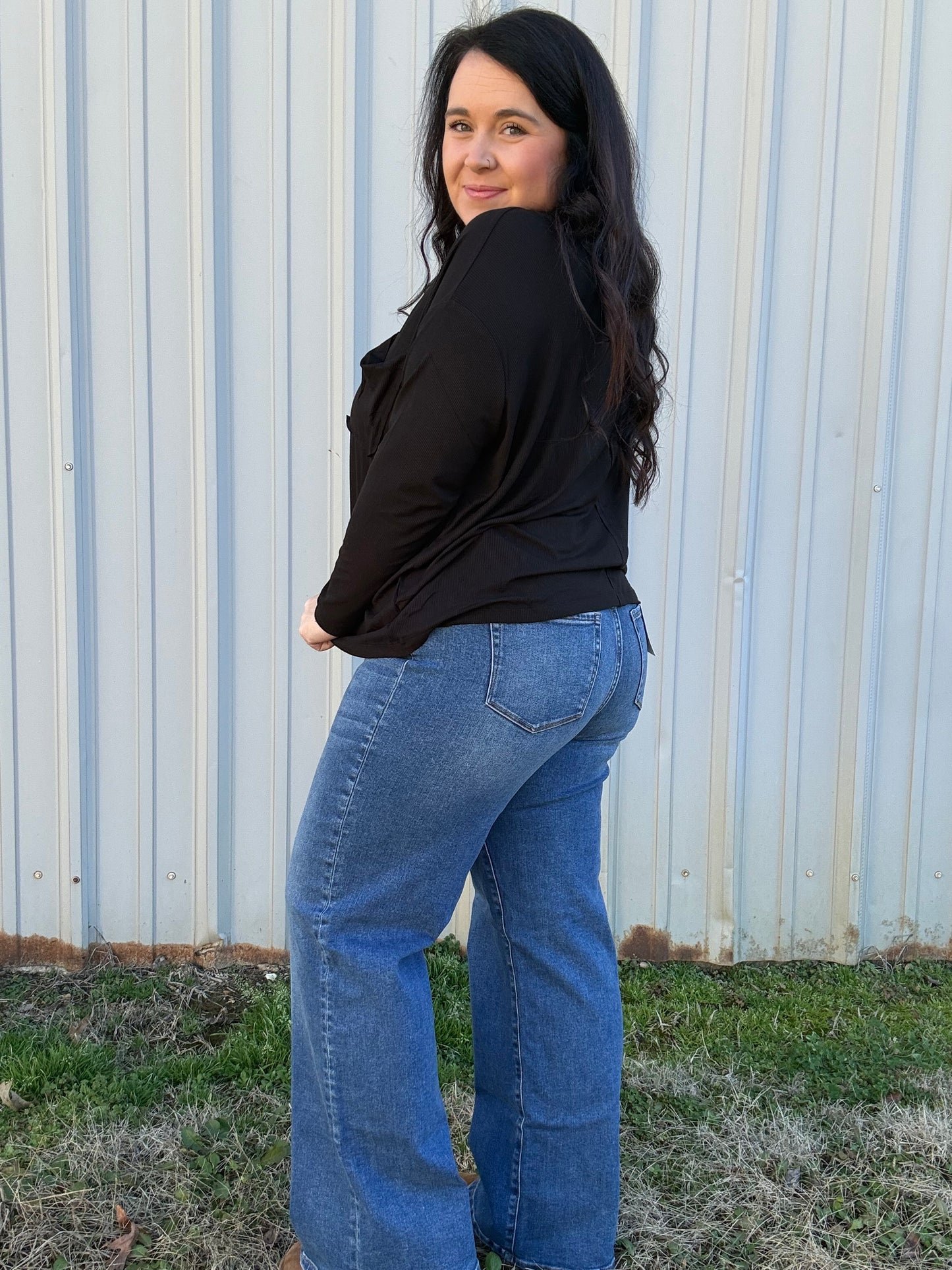 Zenana Medium Wash Denim