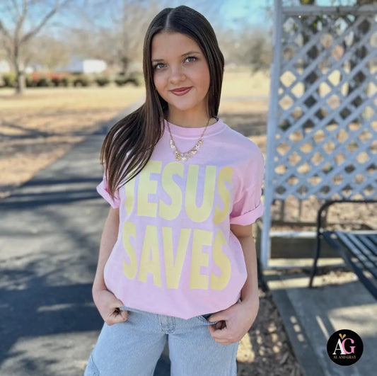 Jesus Saves Tee