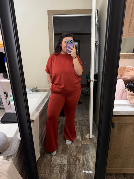 Scuba Top Only-Rust