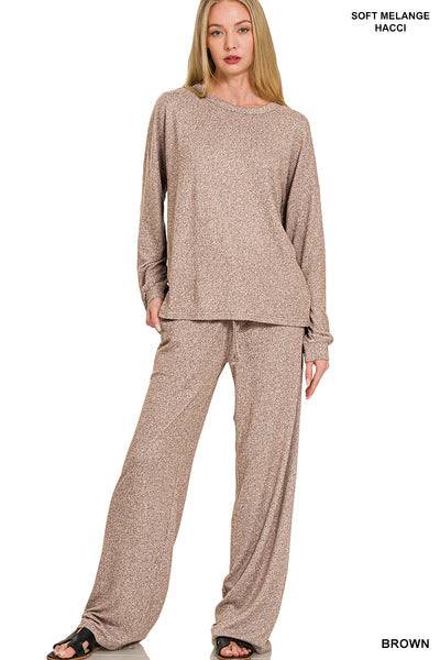 SUPER SOFT LOUNGE SET LONG SLEEVE