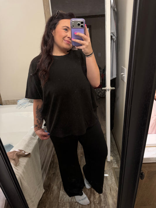Scuba Top ONLY-Black