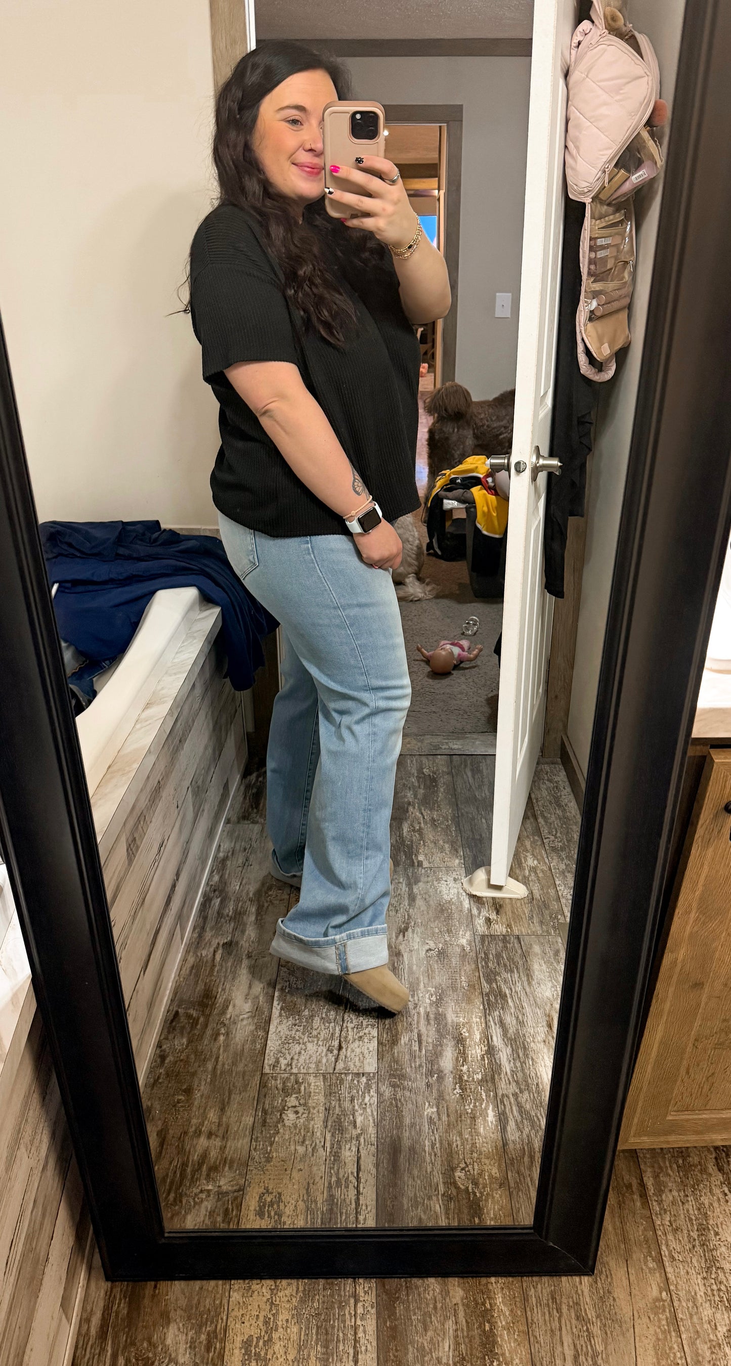 Risen Light Wash denim