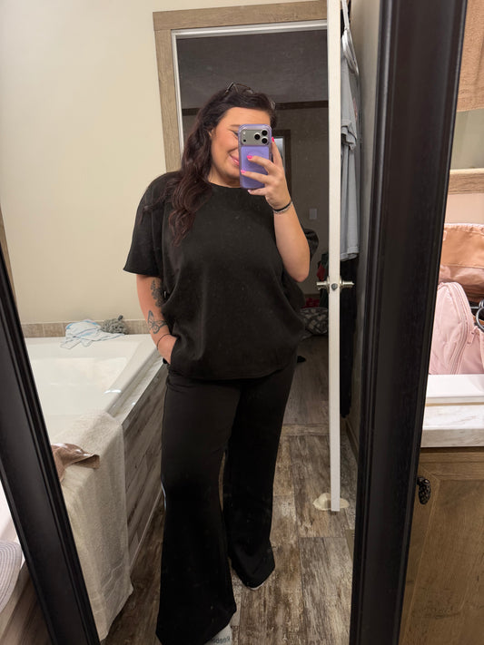 Scuba Top ONLY-Black