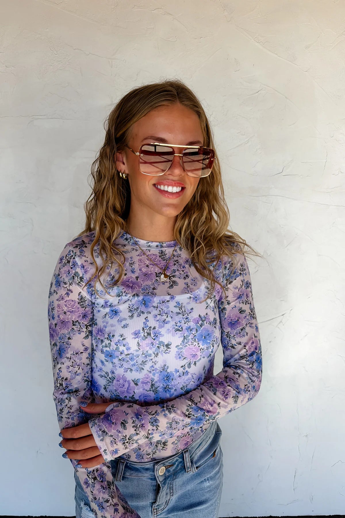 Mesh Long Sleeves