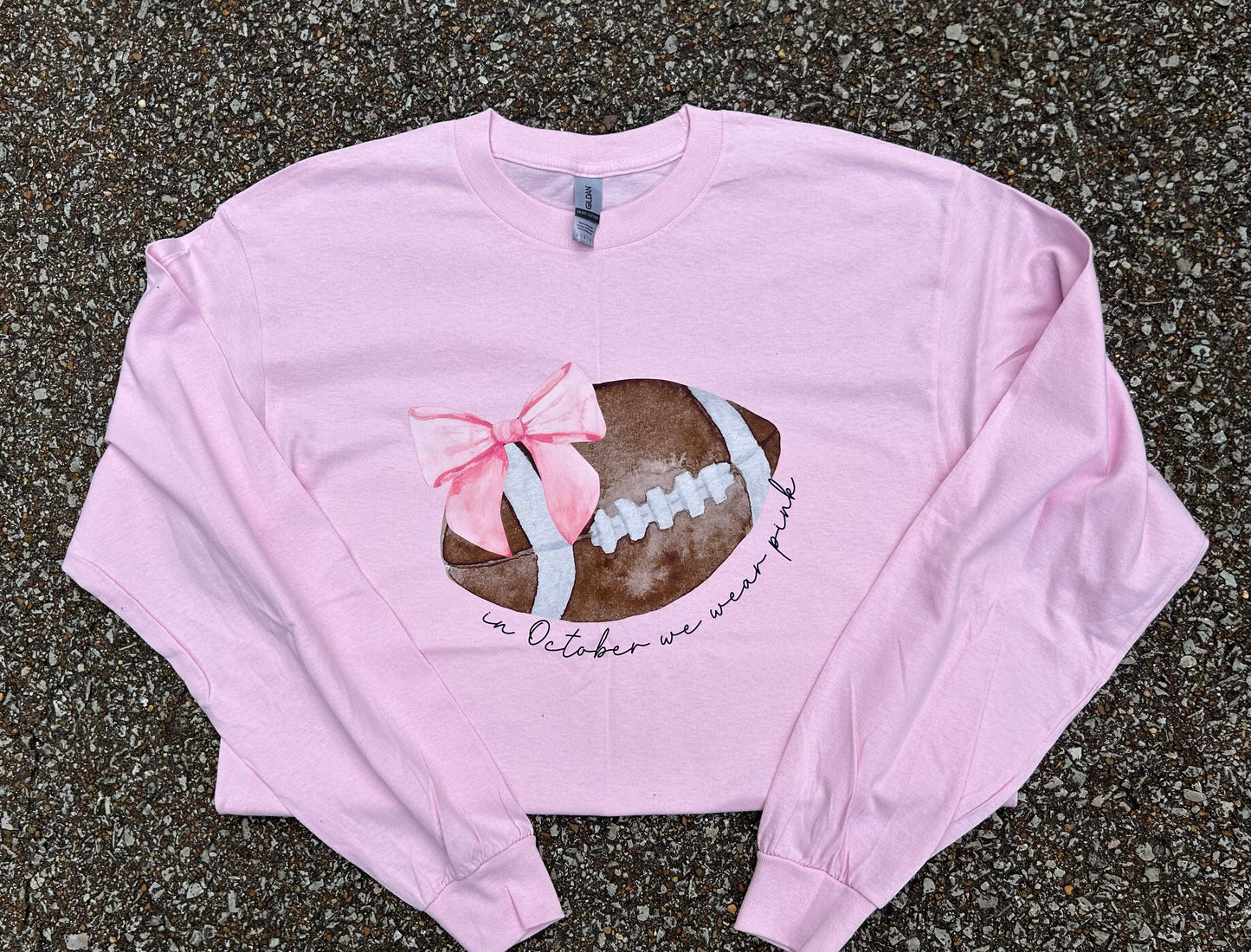 Pink Football Ribbon PREORDER