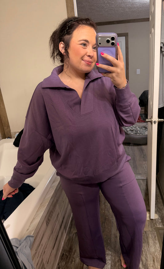 Collar Scuba Set-Purple