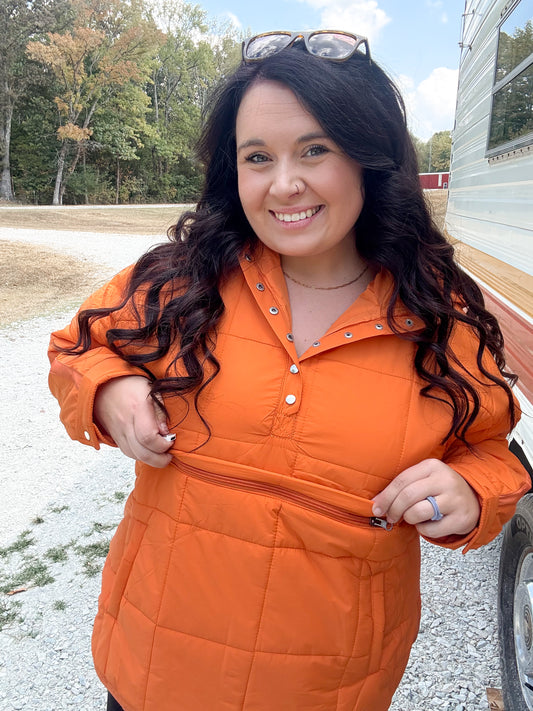 Puffer Jacket Pullover