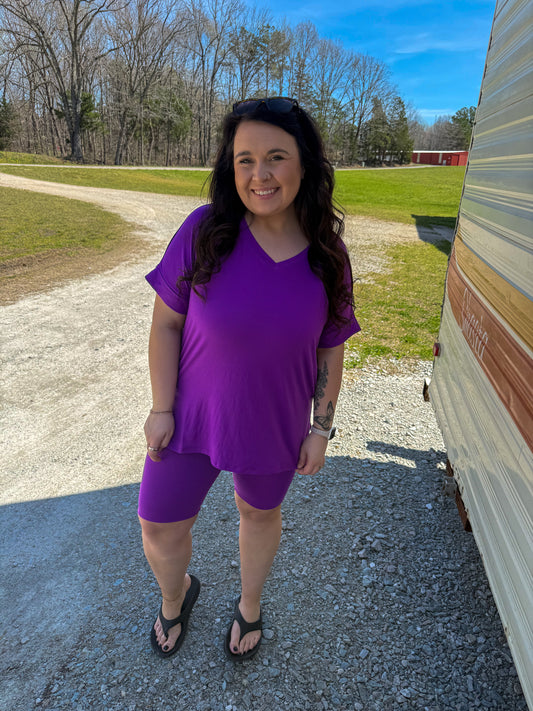 Buttery Soft Microfiber Set-Violet