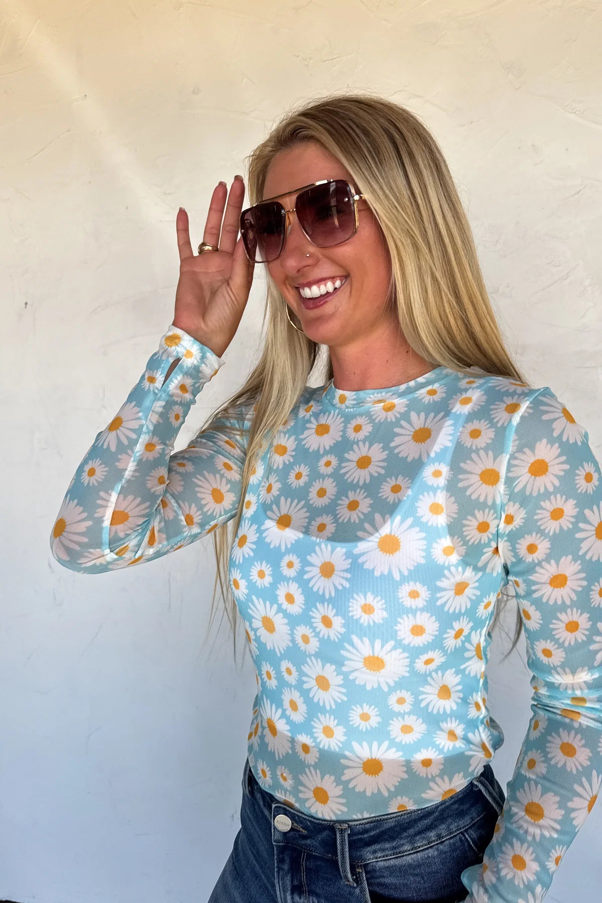 Mesh Long Sleeves