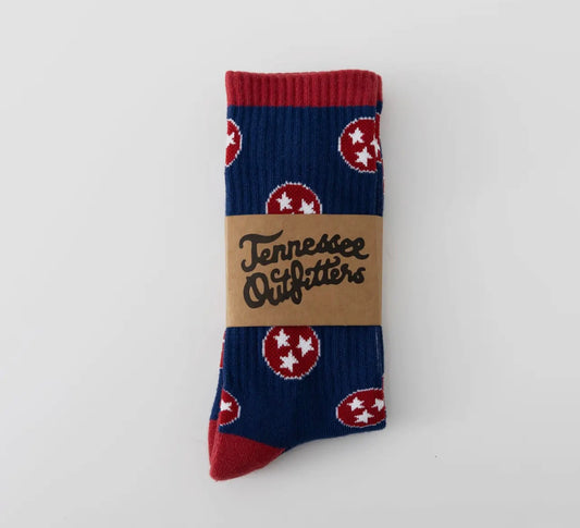 River Blue TN socks