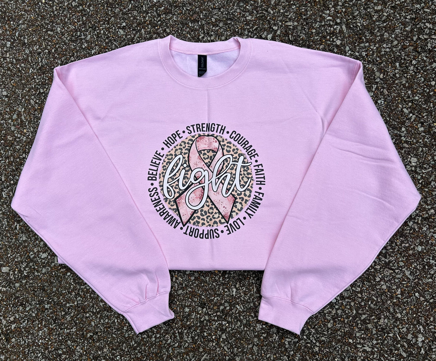 Cheetah Fight Breast Cancer Ribbon PREORDER