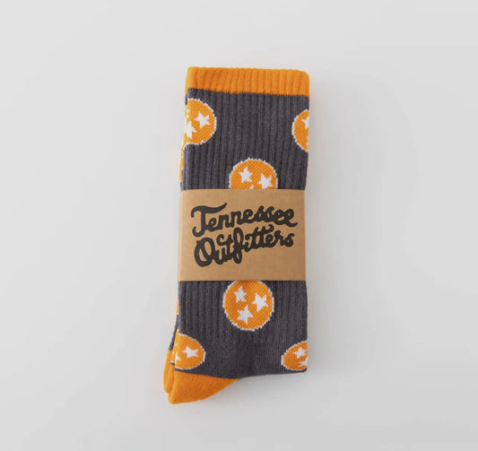 Smokey Gray TN socks