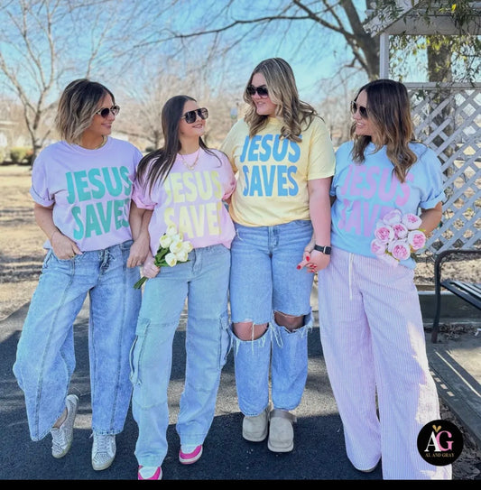 Jesus Saves Tee