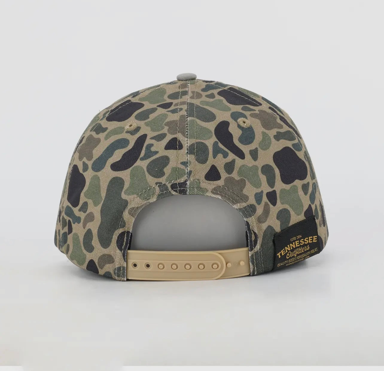 TN Hat in Camo and Smokey Gray