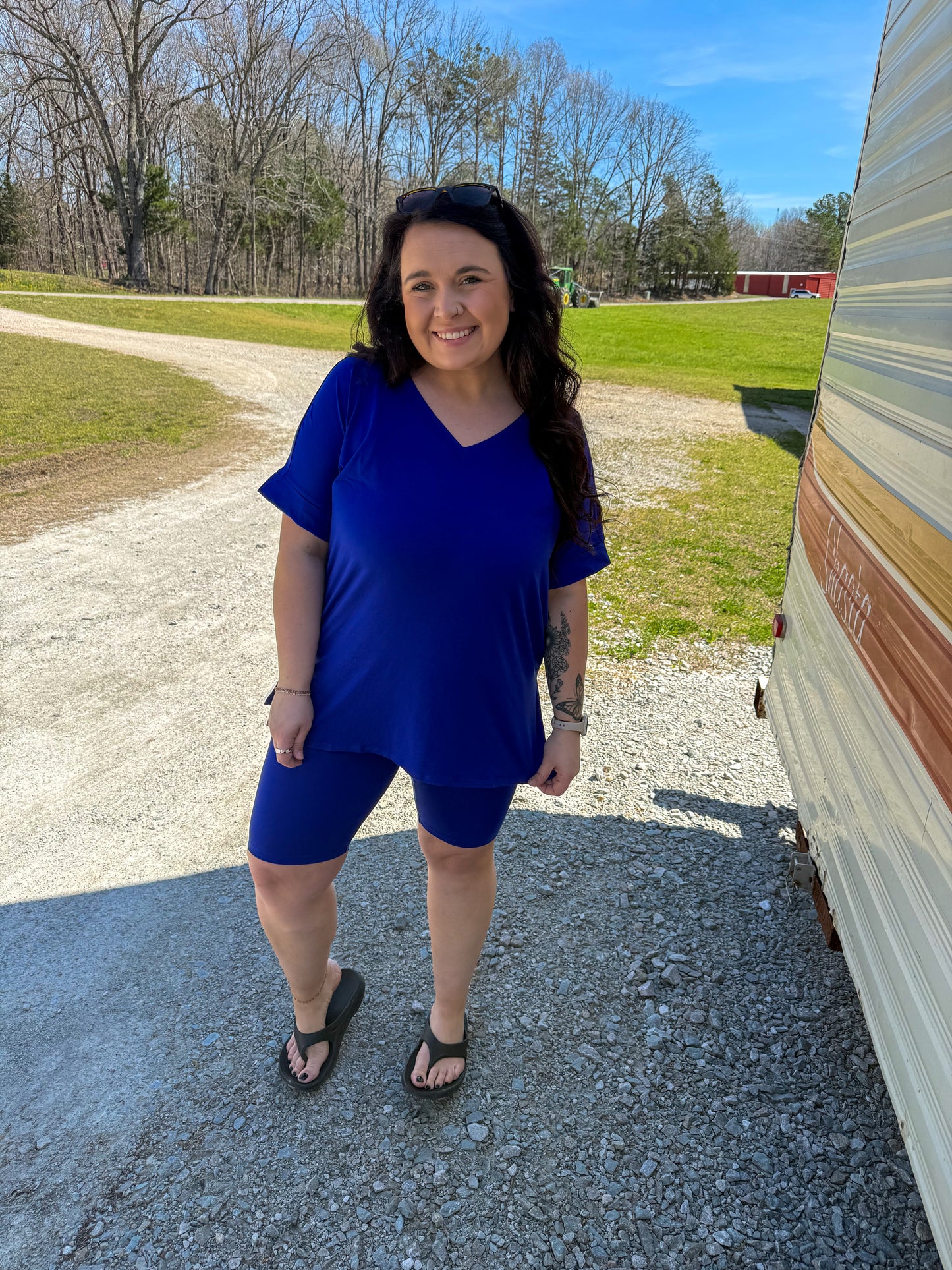 Buttery Soft Microfiber Set-Bright Blue