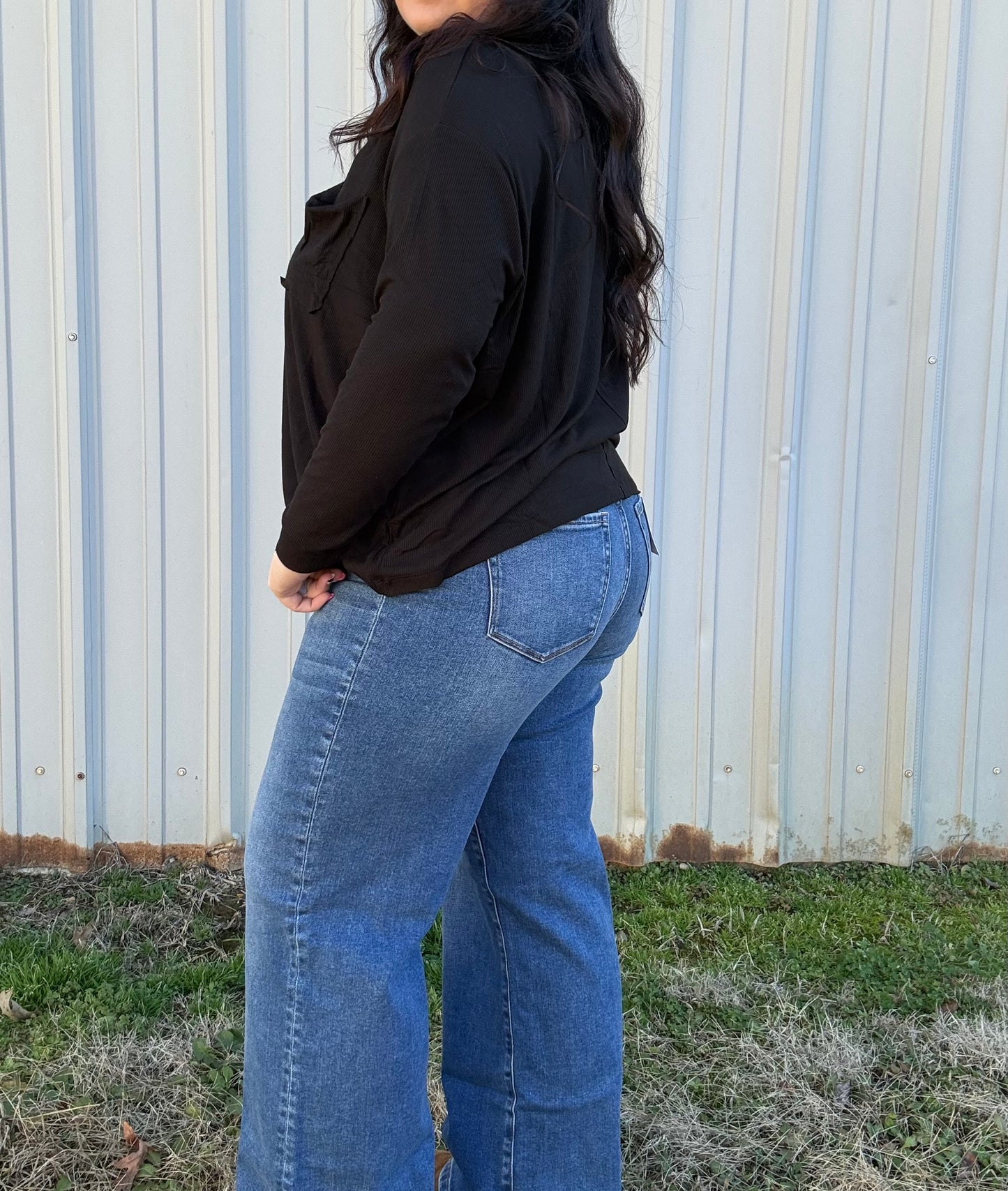 Zenana Medium Wash Denim