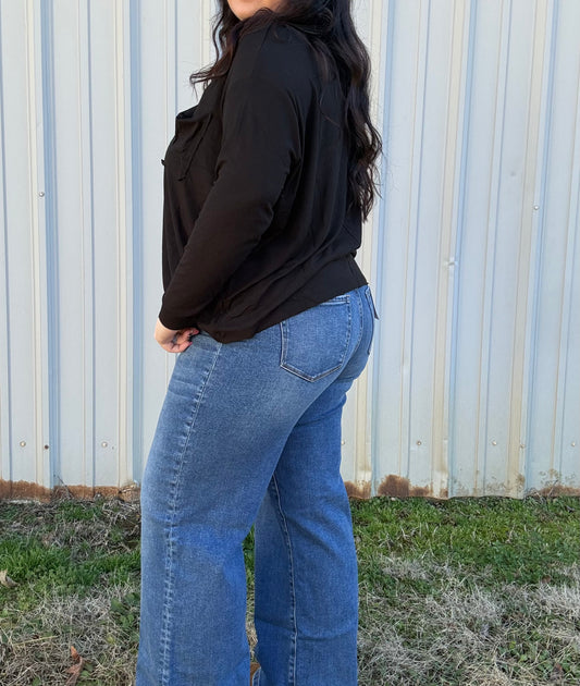 Zenana Medium Wash Denim