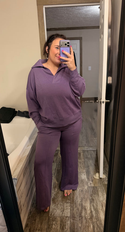 Collar Scuba Set-Purple