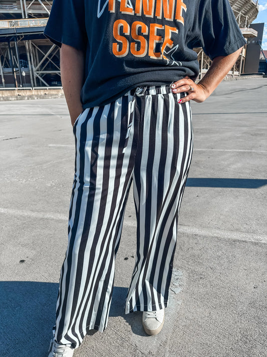 Black Striped Pants PREORDER