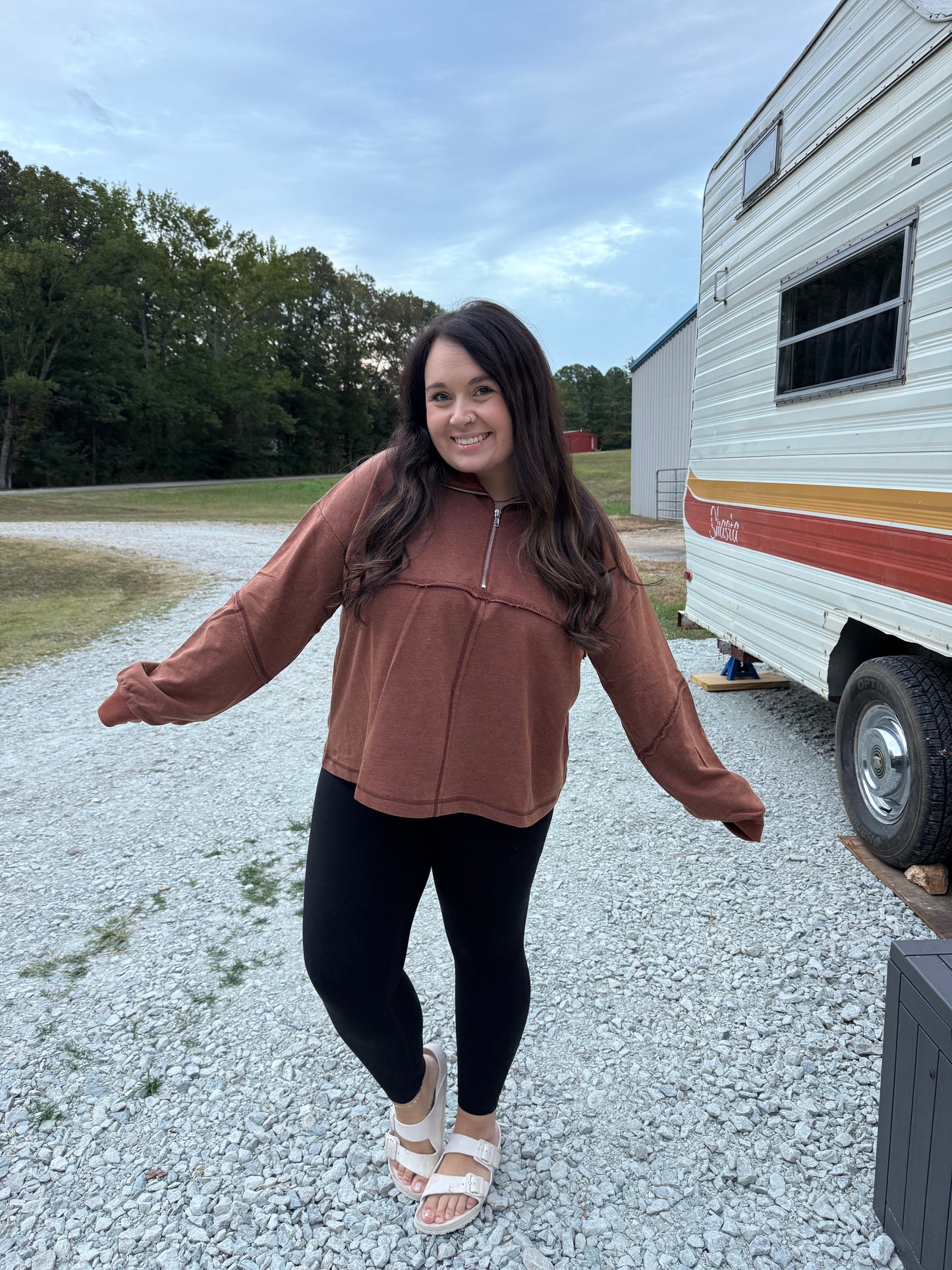 Seam Detail Pullover