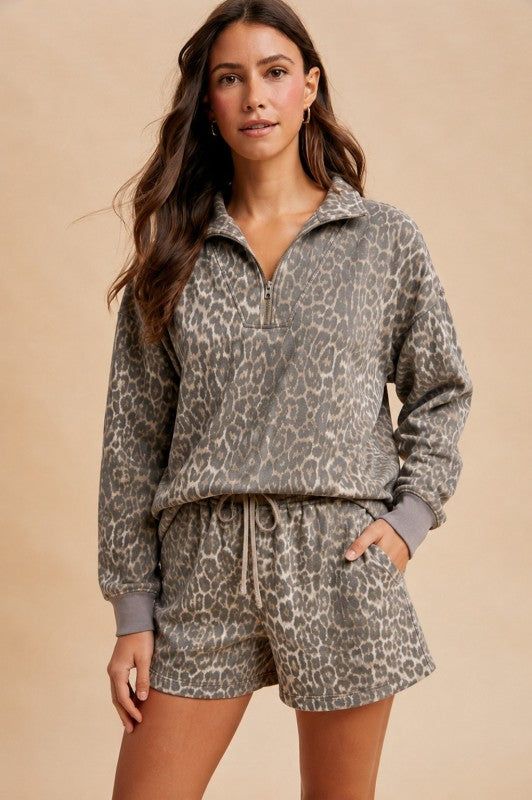 Leopard Terry Set PREORDER