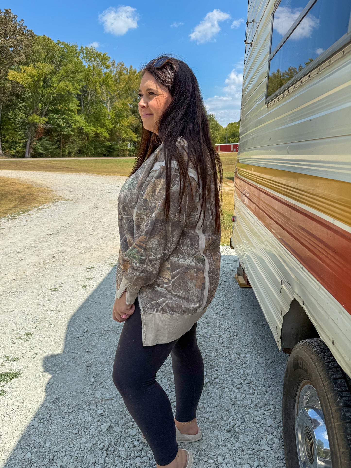 INSTOCK Camo Sweatshirt