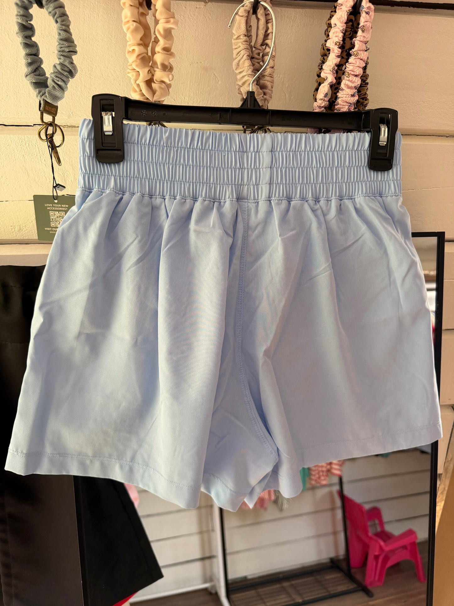 Woven Lined Shorts with Pockets