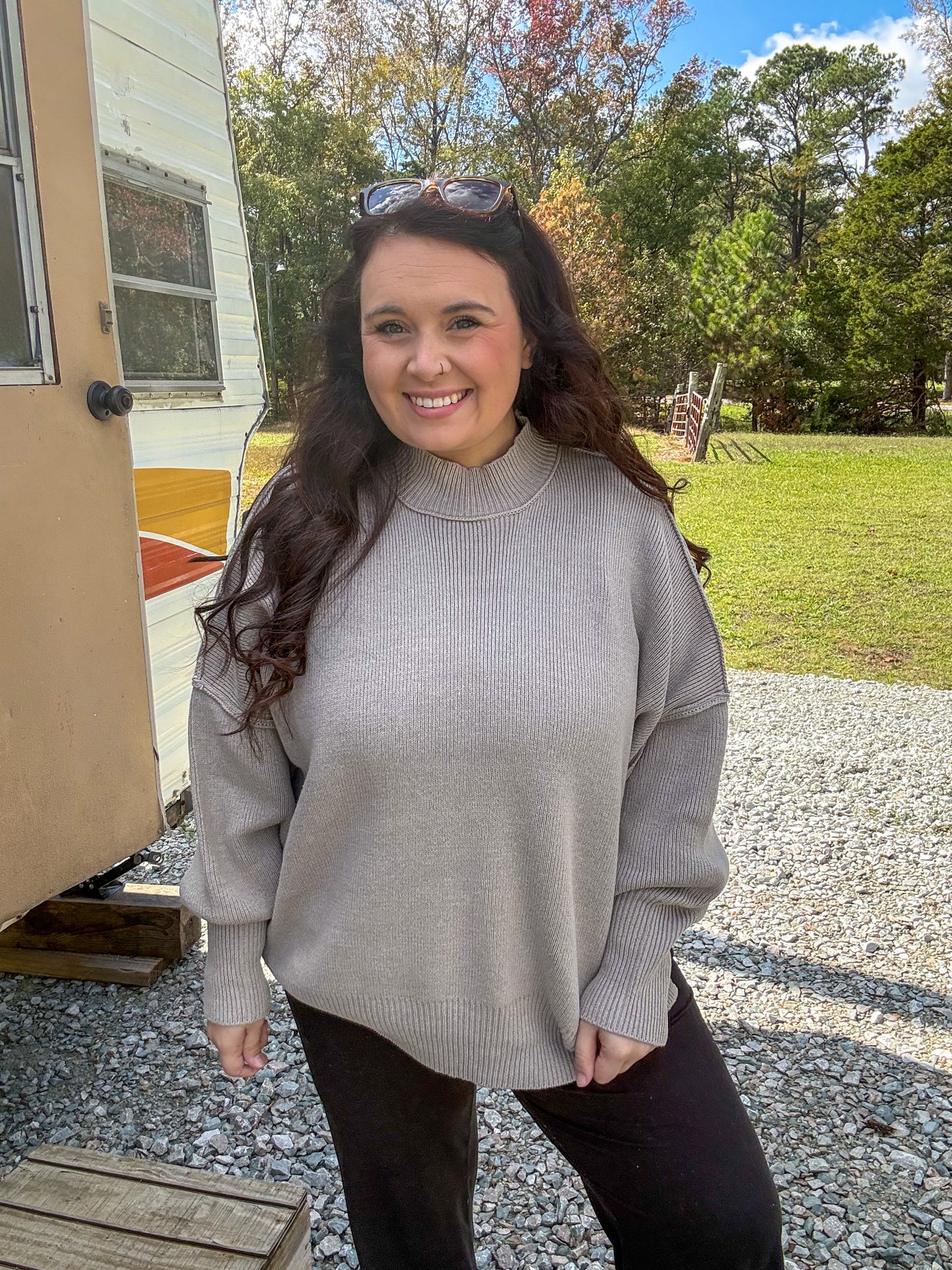 Oversized Chunky Sweater