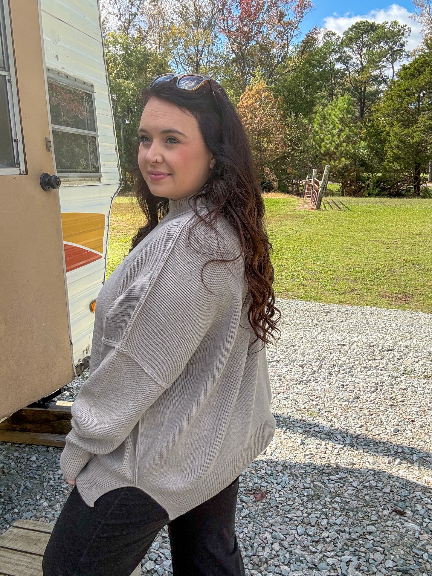 Oversized Chunky Sweater