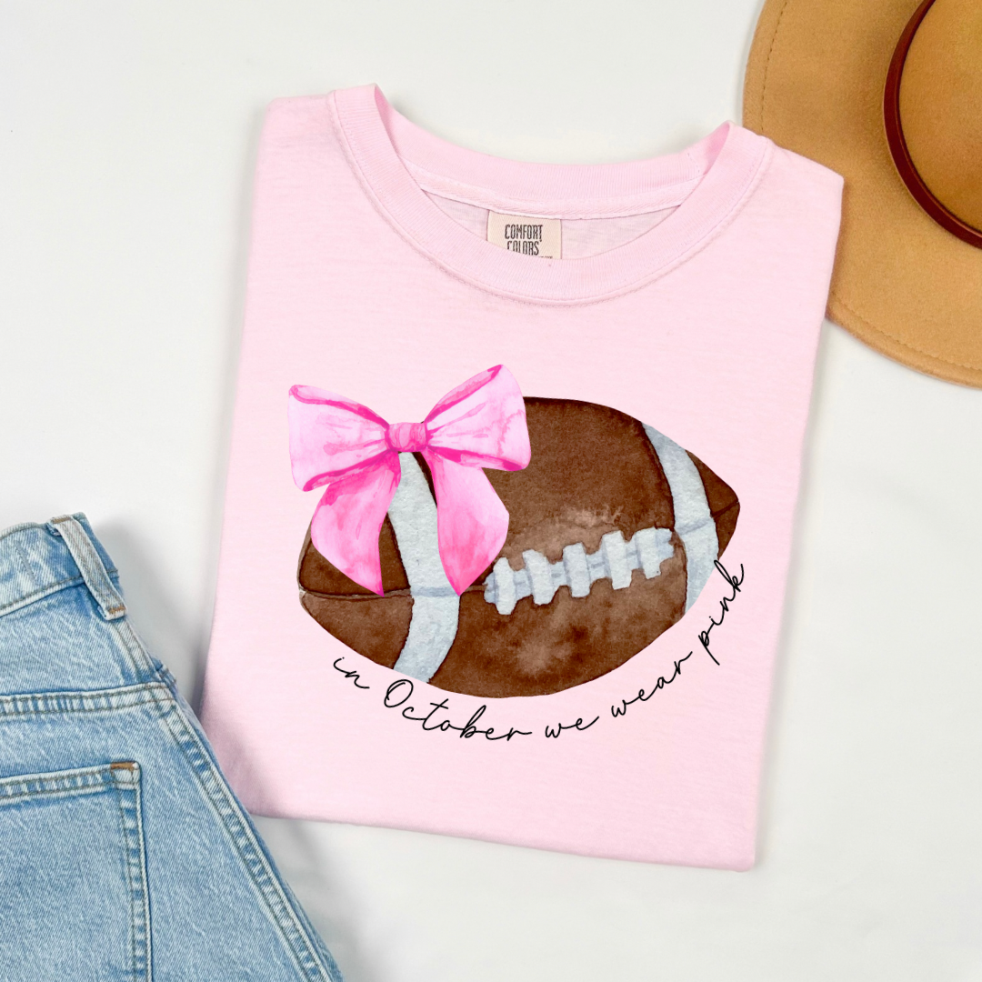 Pink Football Ribbon PREORDER