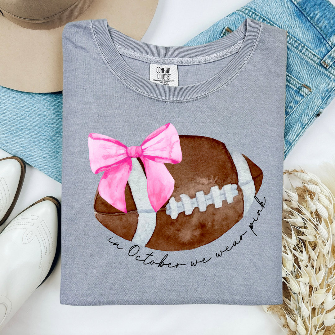 Pink Football Ribbon PREORDER