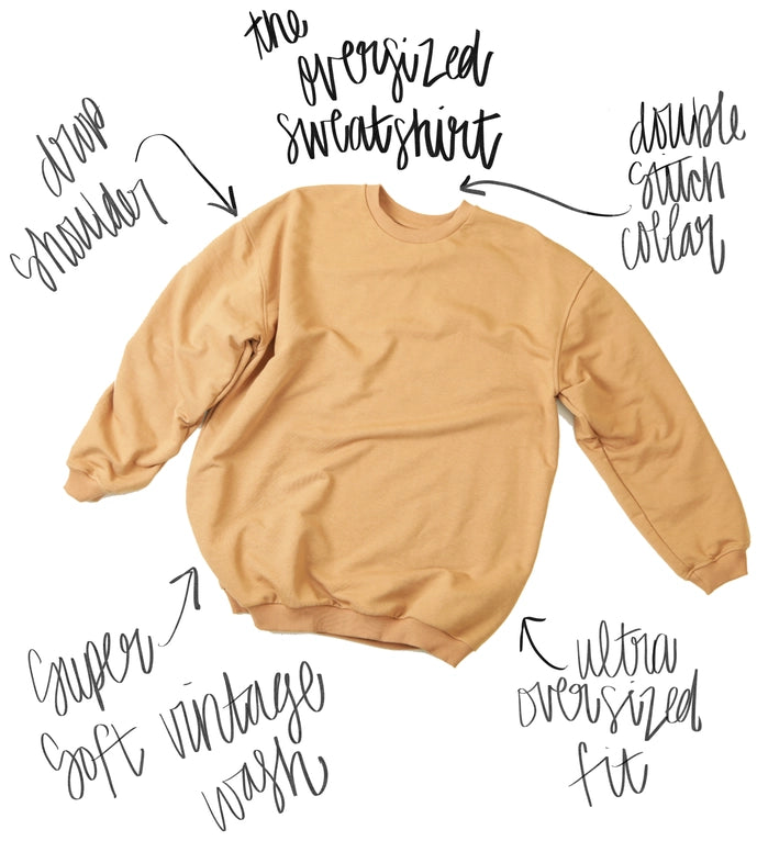 KNOX oversized sweatshirt